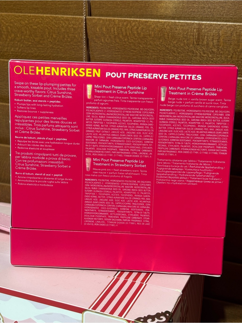 Ole Henriksen Pout Preserve Petites Mini Lip Trio - Picture 2 of 2